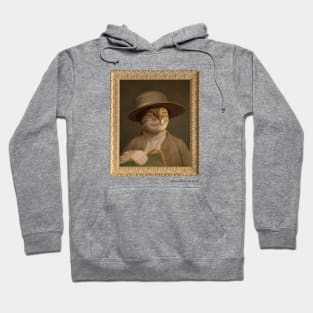 Meownardo da Vinci cat Hoodie